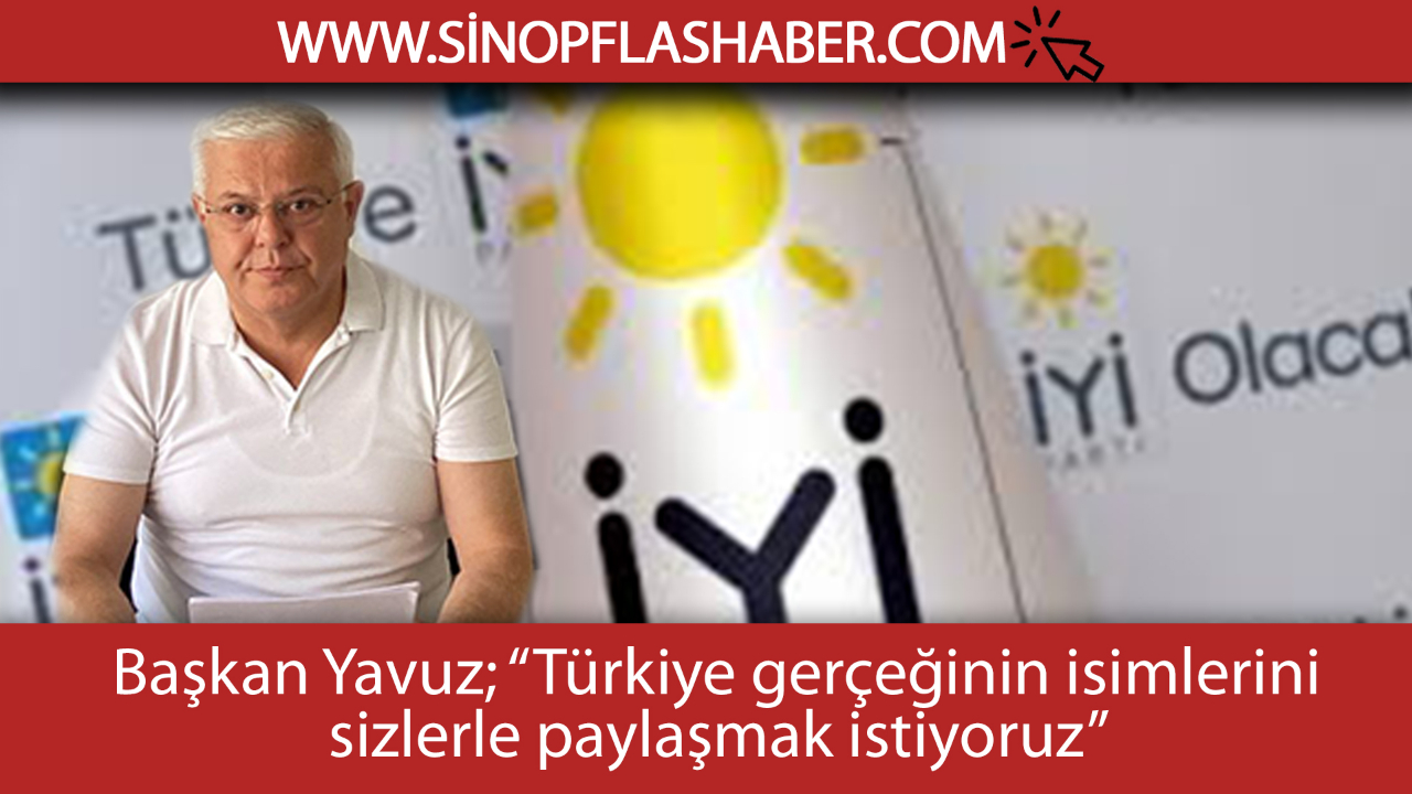 İYİ Parti Sinop İl Başkanı Yavuz’dan kadın cinayetlerine tepki