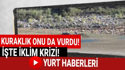 43 yıldır sulama yapılan gölet suyunu çekti