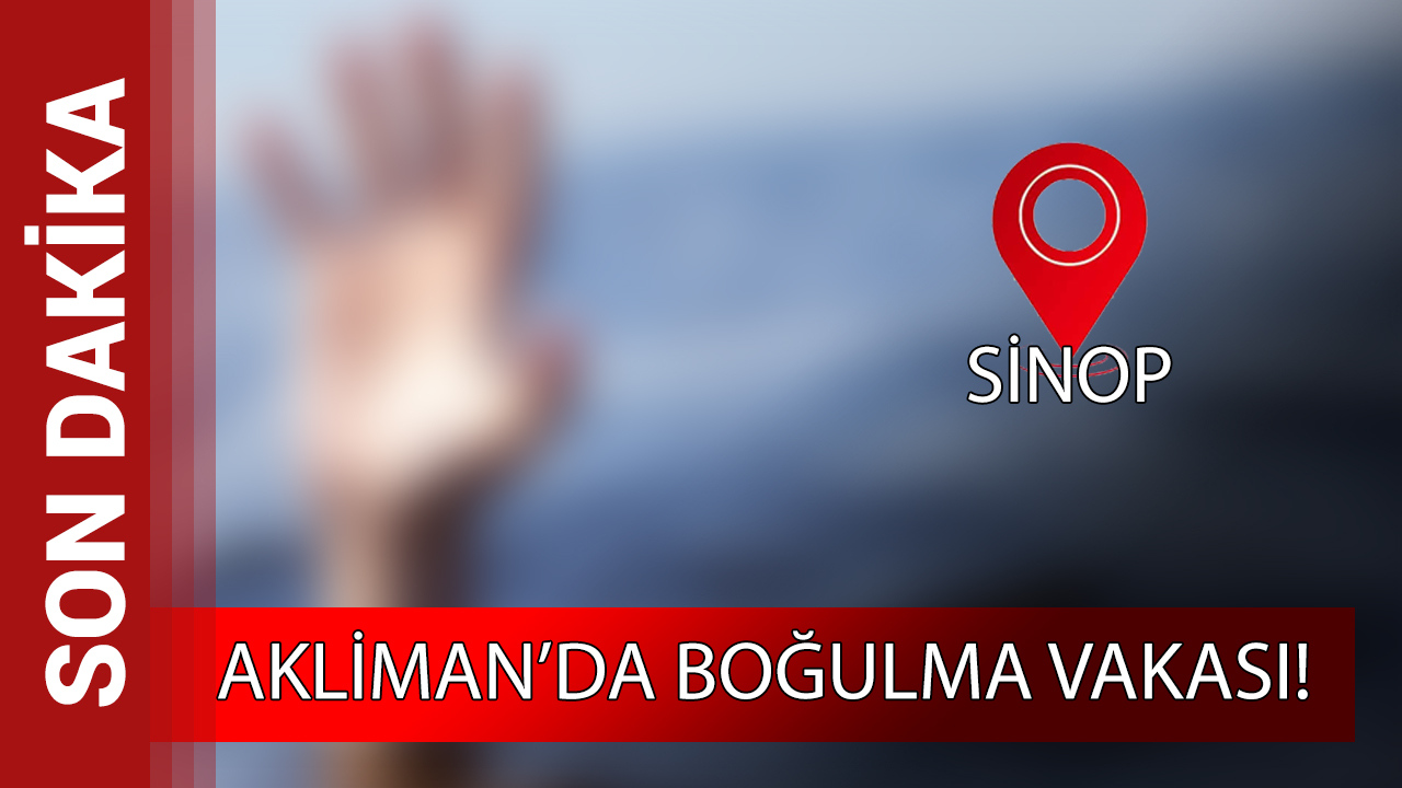Akliman da boğulma vakası
