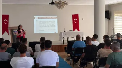 Mahkûmlara kadına şiddet konusunda farkındalık semineri