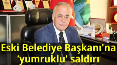 Eski başkan Şimşek, yürüyüş yaparken saldırıya uğradı