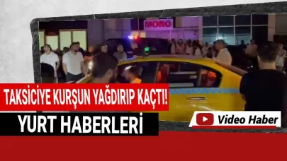 Taksici direksiyon başında öldürüldü, meslektaşları sokağa döküldü
