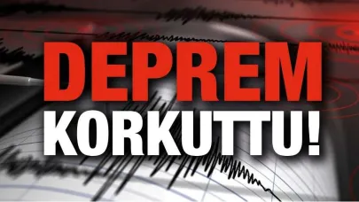 4.2 büyüklüğünde deprem ile sallandı!