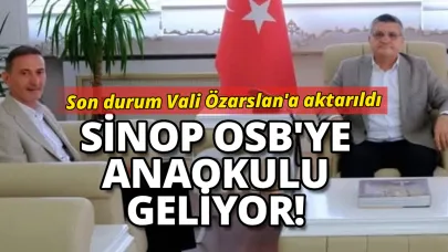 Sinop OSB’ye eğitim ve enerji atağı
