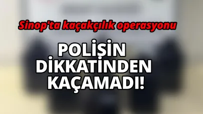 Sinop'ta kaçak alkole geçit yok:1 gözaltı