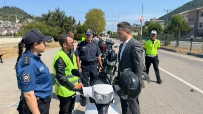 Ayancık’ta trafik güvenliği için farkındalık çalışması