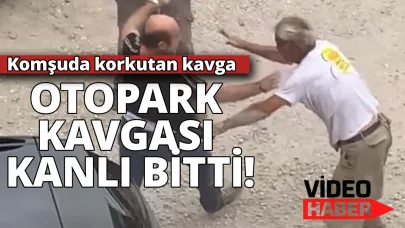 Otopark görevlisi silah çekti! Ortaklık bir anda karıştı