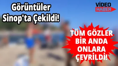 Sinop'ta plaj eğlencesi başka bir boyuta taşındı