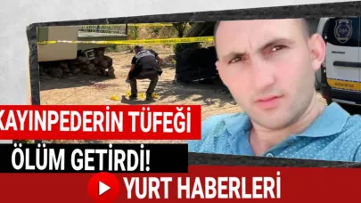 Ev önünde kan döküldü