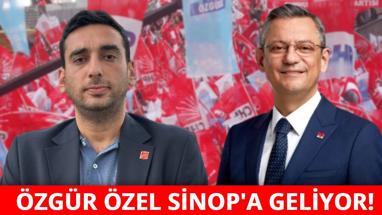 CHP Genel Başkanı Özgür Özel, Sinoplularla buluşacak