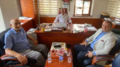 Saadet Partisi’nden Müdür Akarslan’a ziyaret