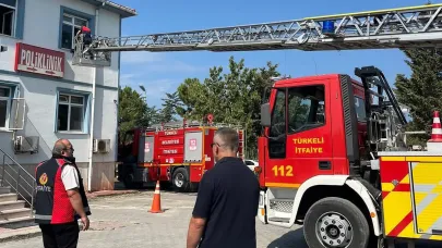 Hastane personeline uygulamalı yangın eğitimi
