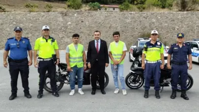 Sinop'ta trafik güvenliği seferberliği