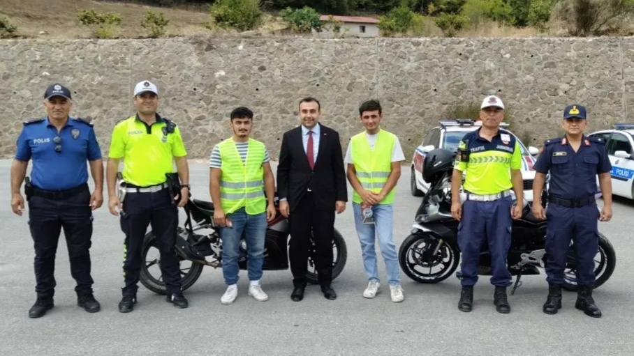 Sinop'ta trafik güvenliği seferberliği