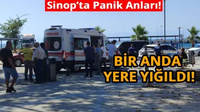 Sinop’ta aniden rahatsızlanan vatandaş hastaneye kaldırıldı