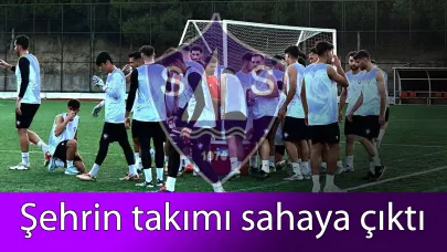 Sinopspor ilk antrenmanına çıktı