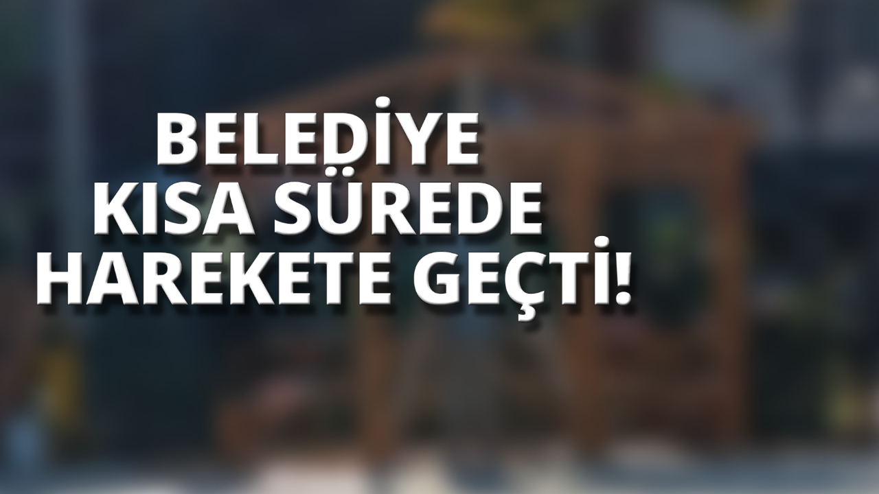 Vatandaşın talebi karşılık buldu