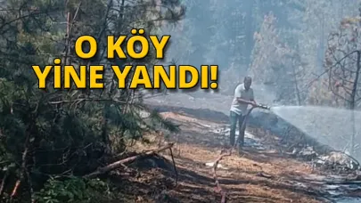 Çıkan yangın kısa süreli panik yaşattı