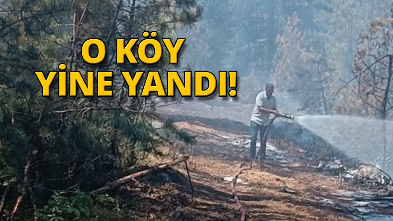 Çıkan yangın kısa süreli panik yaşattı
