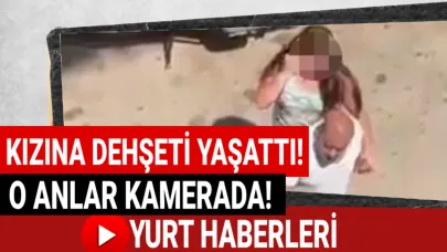 Sinir krizi geçiren anne kızını bıçakla kovaladı