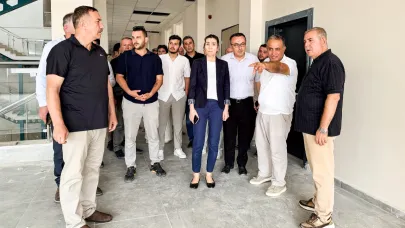 Gerze’de fiziki yatırımlar yerinde incelendi