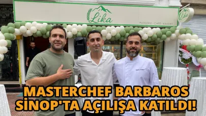 Gerze’de Lika Pastanesi hizmete açıldı