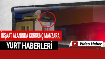 Konteynerin üstünde ceset bulundu
