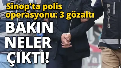 Şüpheliler polise takıldı