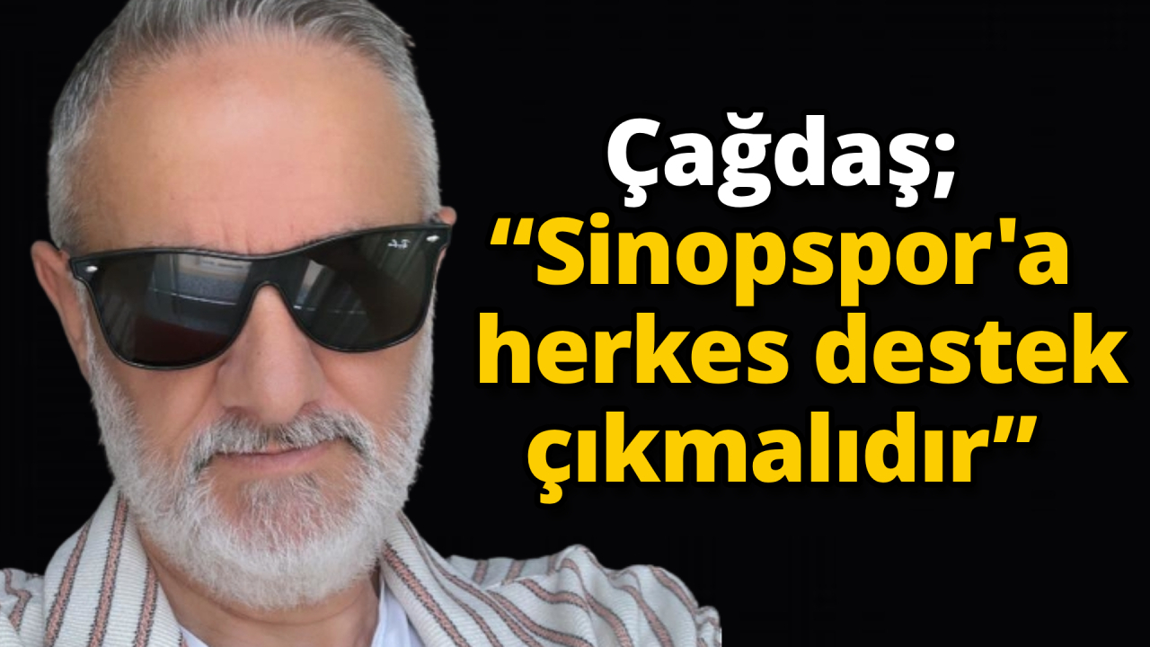 Sinopspor Basın Sözcüsü Mete Çağdaş'tan taraftara destek çağrısı