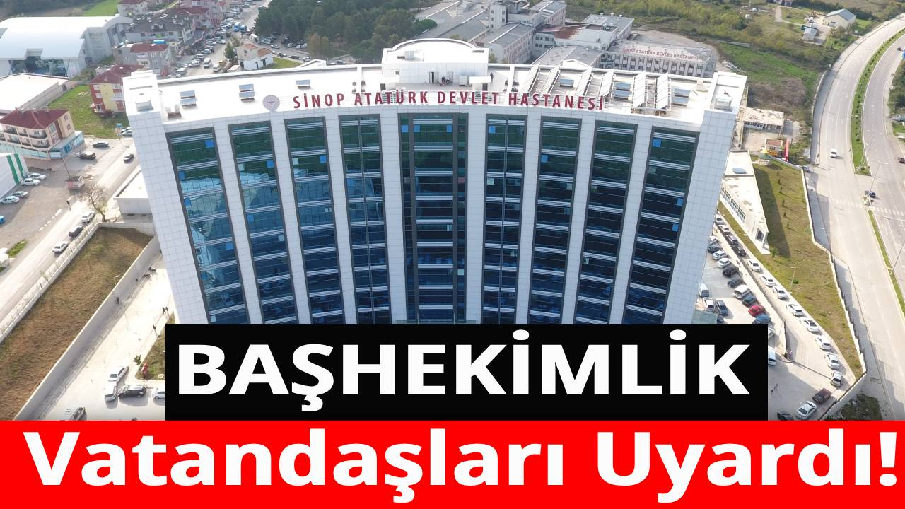 Atatürk Devlet Hastanesi’nden sahte hesap uyarısı