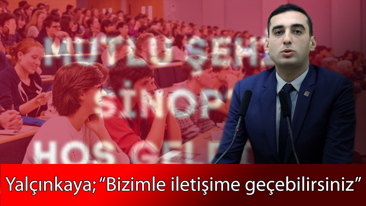 Yalçınkaya; “Birlikte Yürüyelim”