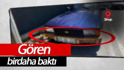 Gören dönüp bir daha baktı