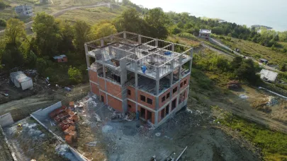 Kur’an Kursu inşaatında sona yaklaşılıyor