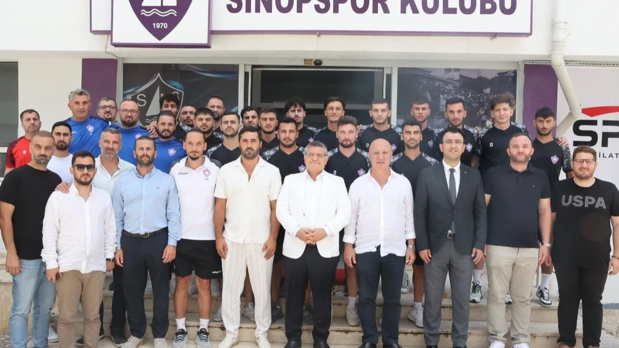 Vali Özarslan’dan Sinopspor’a moral ziyareti