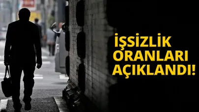 TÜİK verileri yayımladı! İşsizlik oranları açıklandı