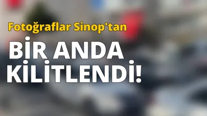 Şehrin kalbinde şaşırtan manzara
