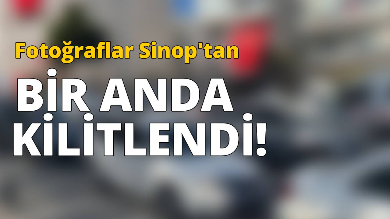 Şehrin kalbinde şaşırtan manzara