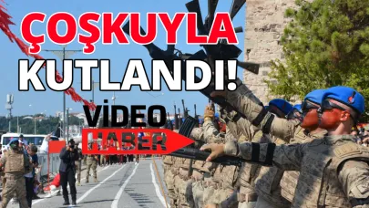Sinop'ta 30 Ağustos Zafer Bayramı coşkuyla kutlandı