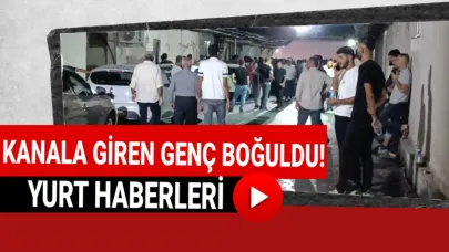 Sulama kanalı yine can aldı