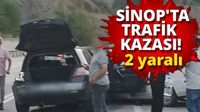 Dranaz Tüneli çıkışında trafik kazası:2 yaralı