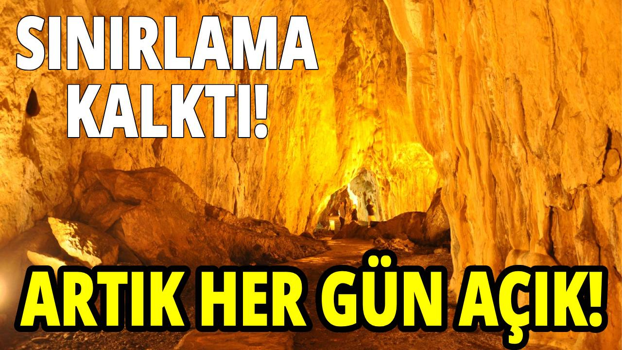 İnaltı Mağarası artık daha erişilebilir!