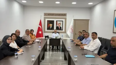 Boyabat’ta okul güvenliği için kritik toplantı