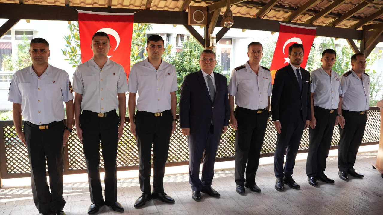 Sinop'ta jandarma personeline rütbe terfi töreni düzenlendi
