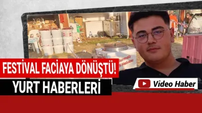 Belediye festivalinde feci ölüm!