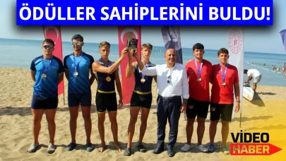 Sinop’ta düzenlenen Deniz Küreği Türkiye Şampiyonası sona erdi