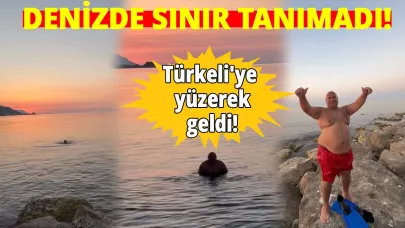 8 saatlik yolculuk Türkeli Sahilinde son buldu