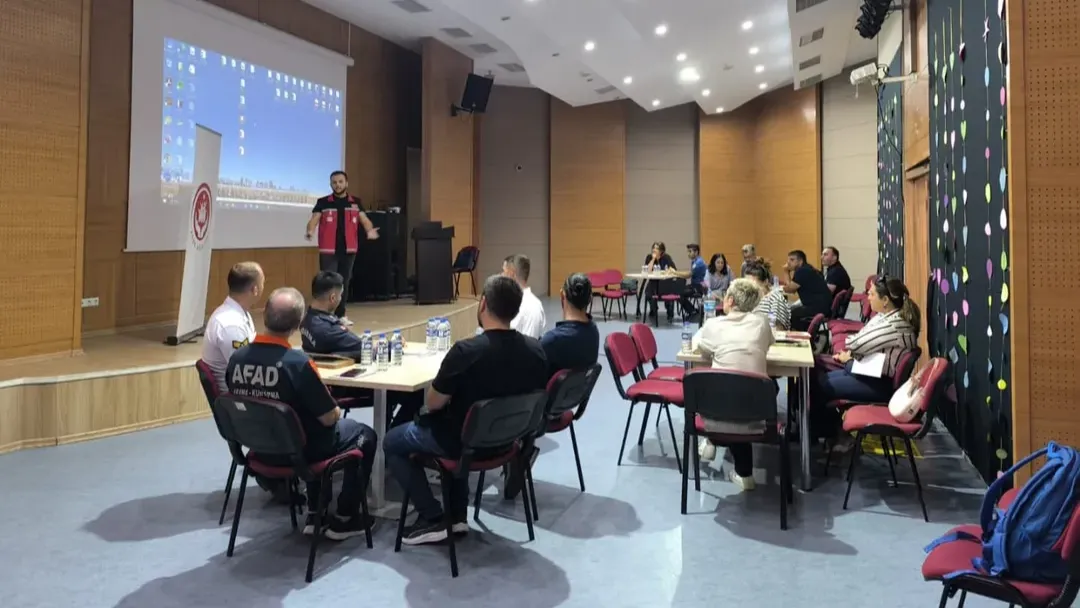 Sinop’ta afetlere hazırlık etkinliği!