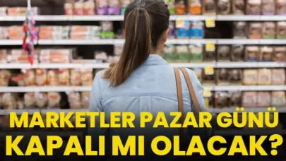 Marketler için 'pazar günü kapalı olsun' önerisi
