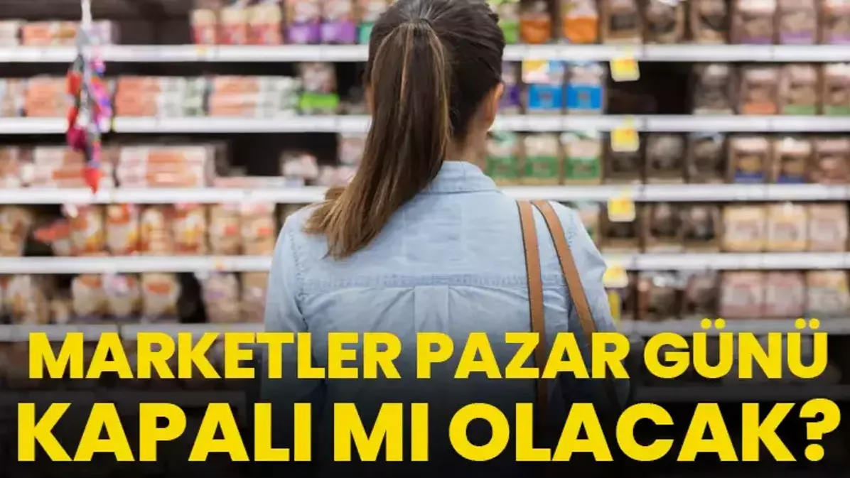 Marketler için 'pazar günü kapalı olsun' önerisi