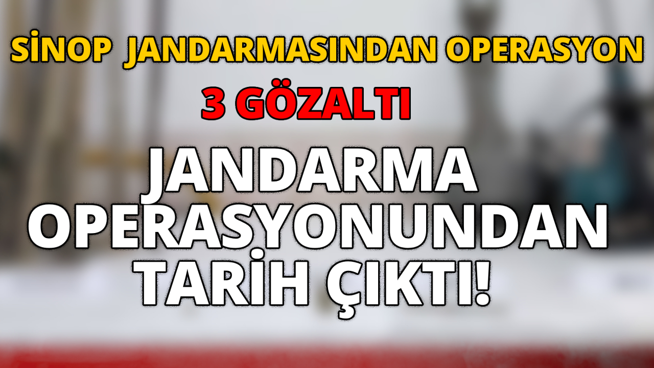 Tarihi eser kaçakçıları yakayı ele verdi:3 gözaltı